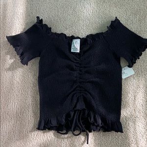 draw string black top